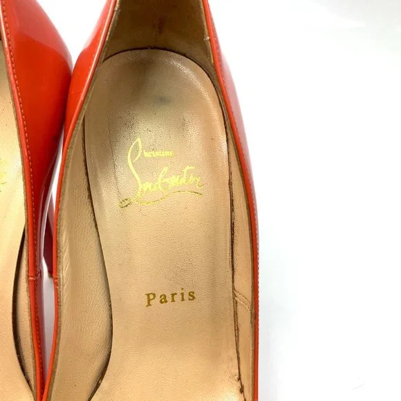 🌷❤️🔥FINAL SALE 🔥 NO OFFERS🌷💥Christian Louboutin Bianca 140 Heels 36.5 - Picture 2 of 9